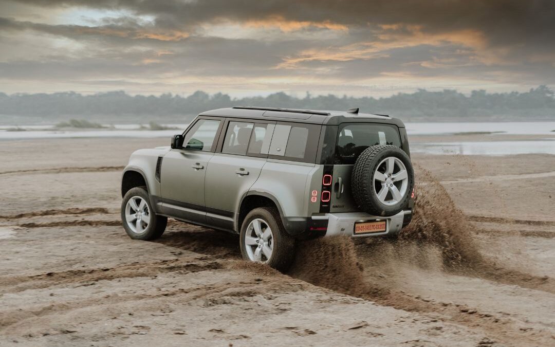 driving on the beach in a 4wd, beach driving