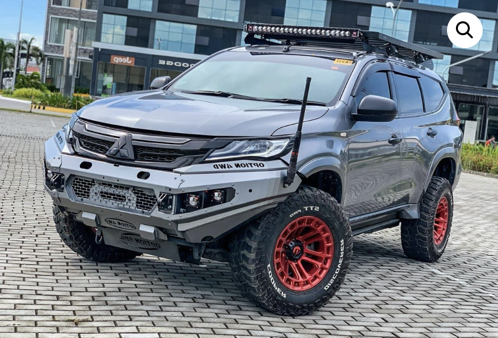 Pajero sport bull bar